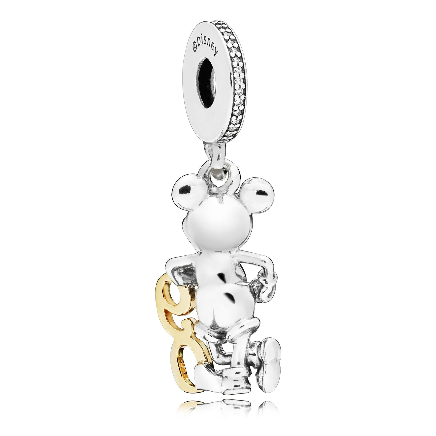 Disney, Mickey Mouse 90th Anniversary Dangle Charm Premium Fashion Jewelry Gift Collection