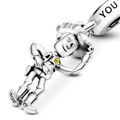 Disney Pixar Toy Story Woody Dangle Charm Premium Fashion Jewelry Gift Collection
