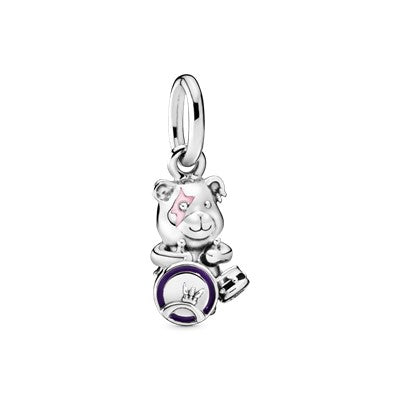 Theodore Bear Punk Band Dangle Charm Premium Fashion Jewelry Gift Collection