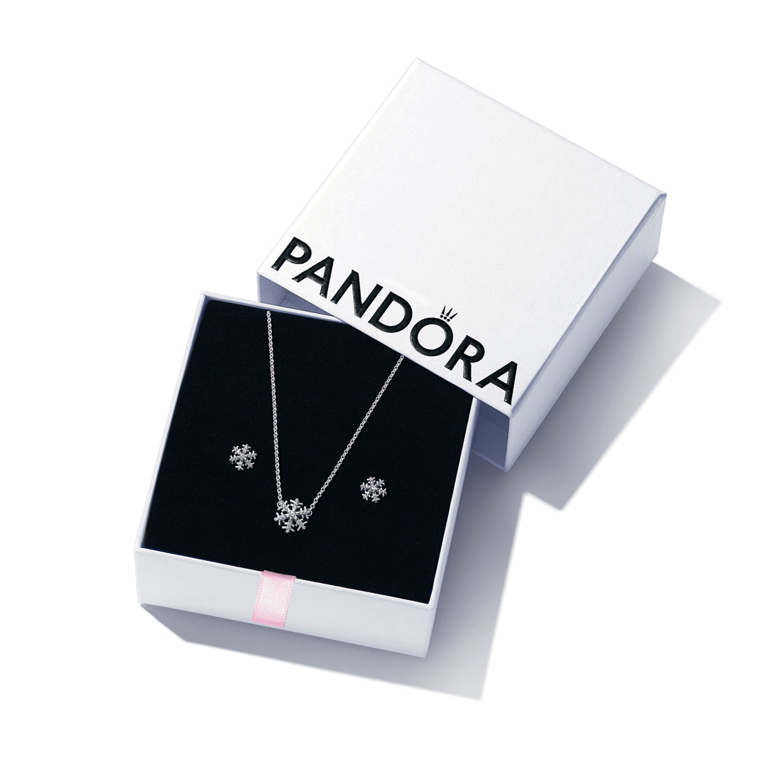 Sparkling Snowflake Jewellery Gift Set Premium Fashion Jewelry Gift Collection