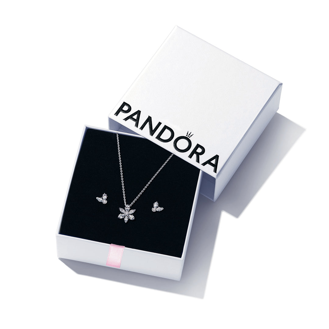 Sparkling Herbarium Cluster Jewellery Gift Set Premium Fashion Jewelry Gift Collection