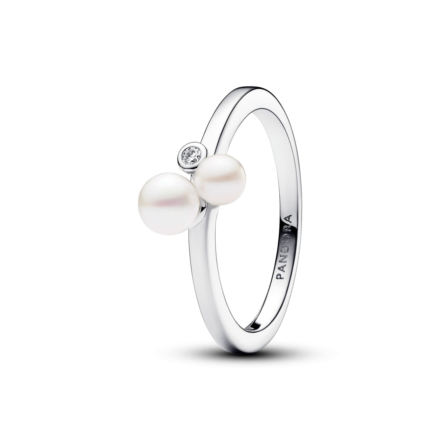 Duo Treated Freshwater Cultured Pearls Ring Popular Style Premium Collection