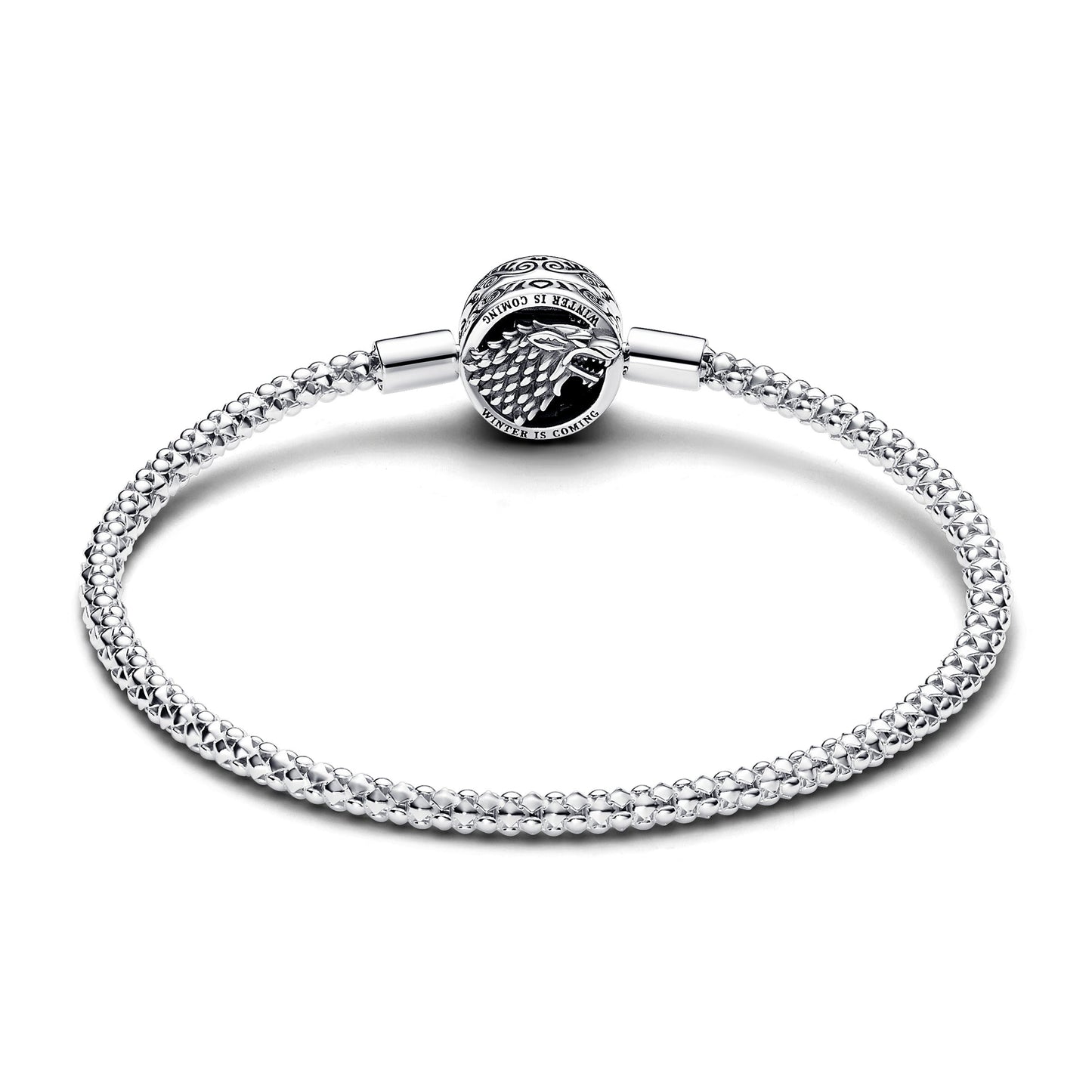 Game of Thrones House Sigil Clasp Pandora Moments Studded Chain Bracelet Premium Fashion Jewelry Gift Collection