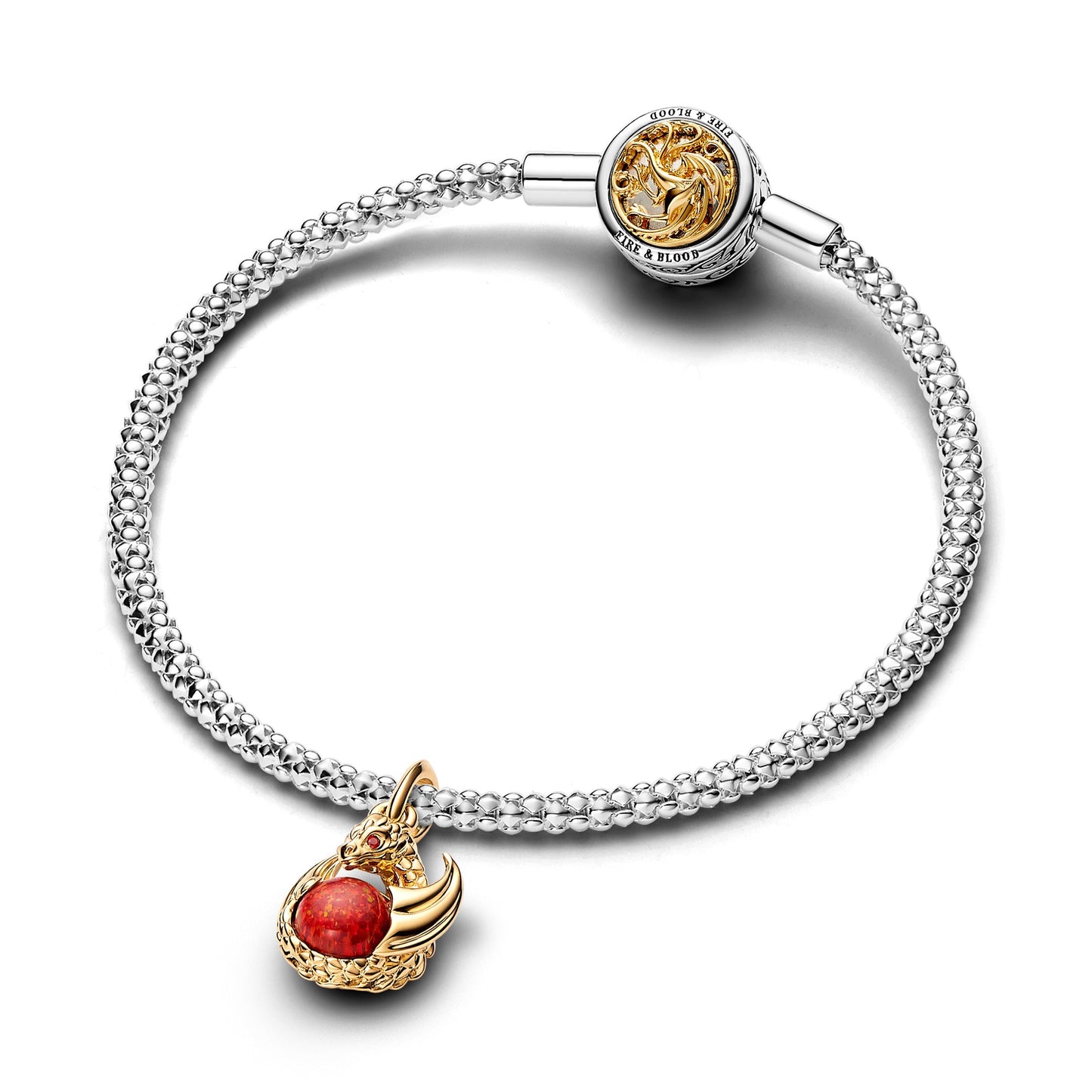 Game of Thrones Dragon Fire Dangle Charm Premium Fashion Jewelry Gift Collection