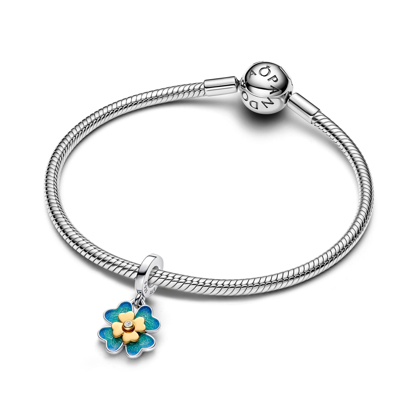2025 Four Leaf Clover Lab-Grown Diamond Dangle Charm Premium Fashion Jewelry Gift Collection