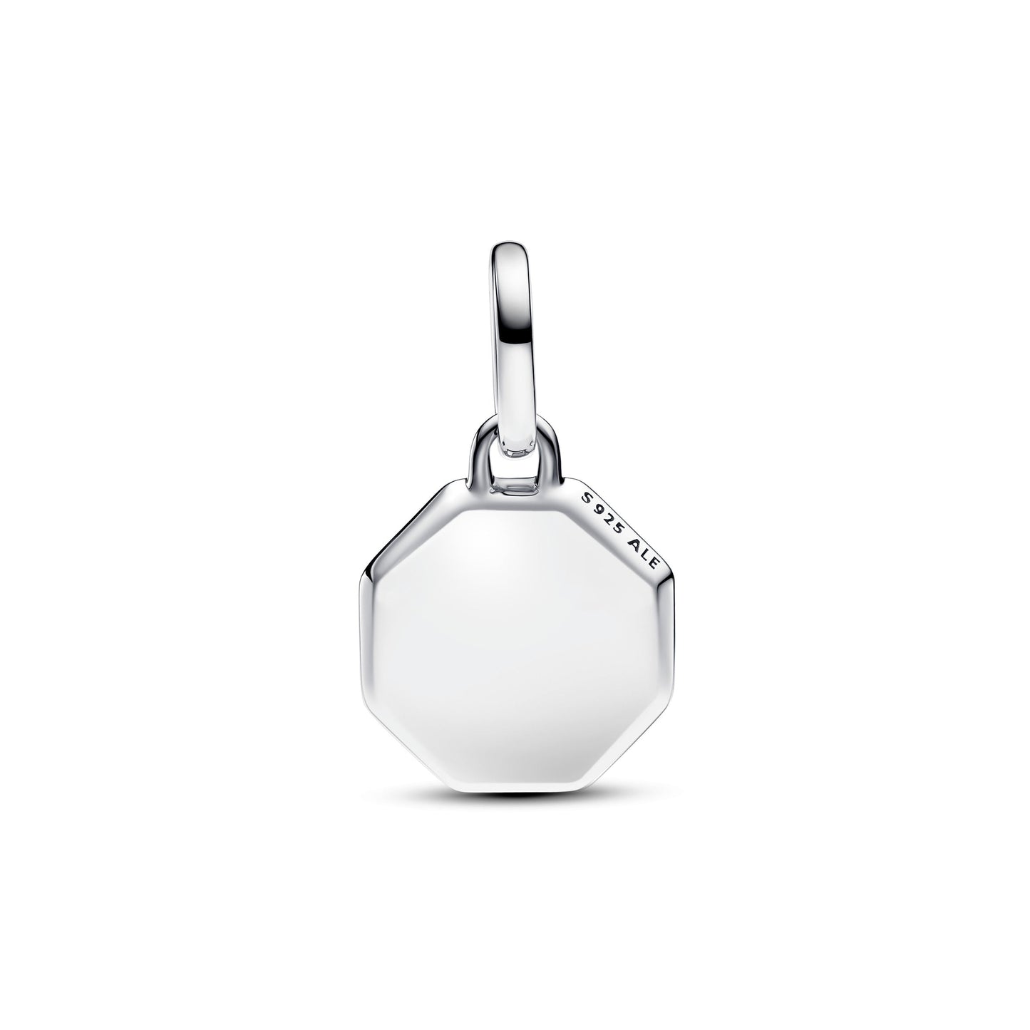 Turquoise-coloured Engravable Mini Medallion Charm Premium Fashion Jewelry Gift Collection