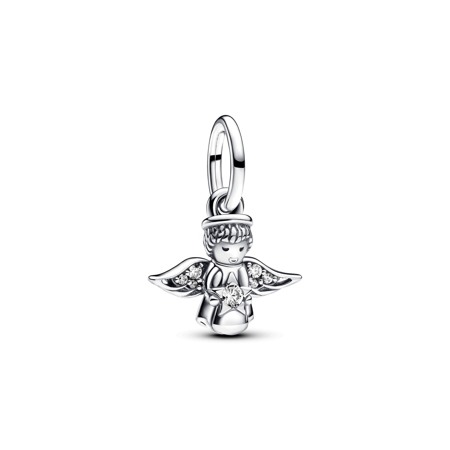 Sparkling Angel Dangle Charm Premium Fashion Jewelry Gift Collection