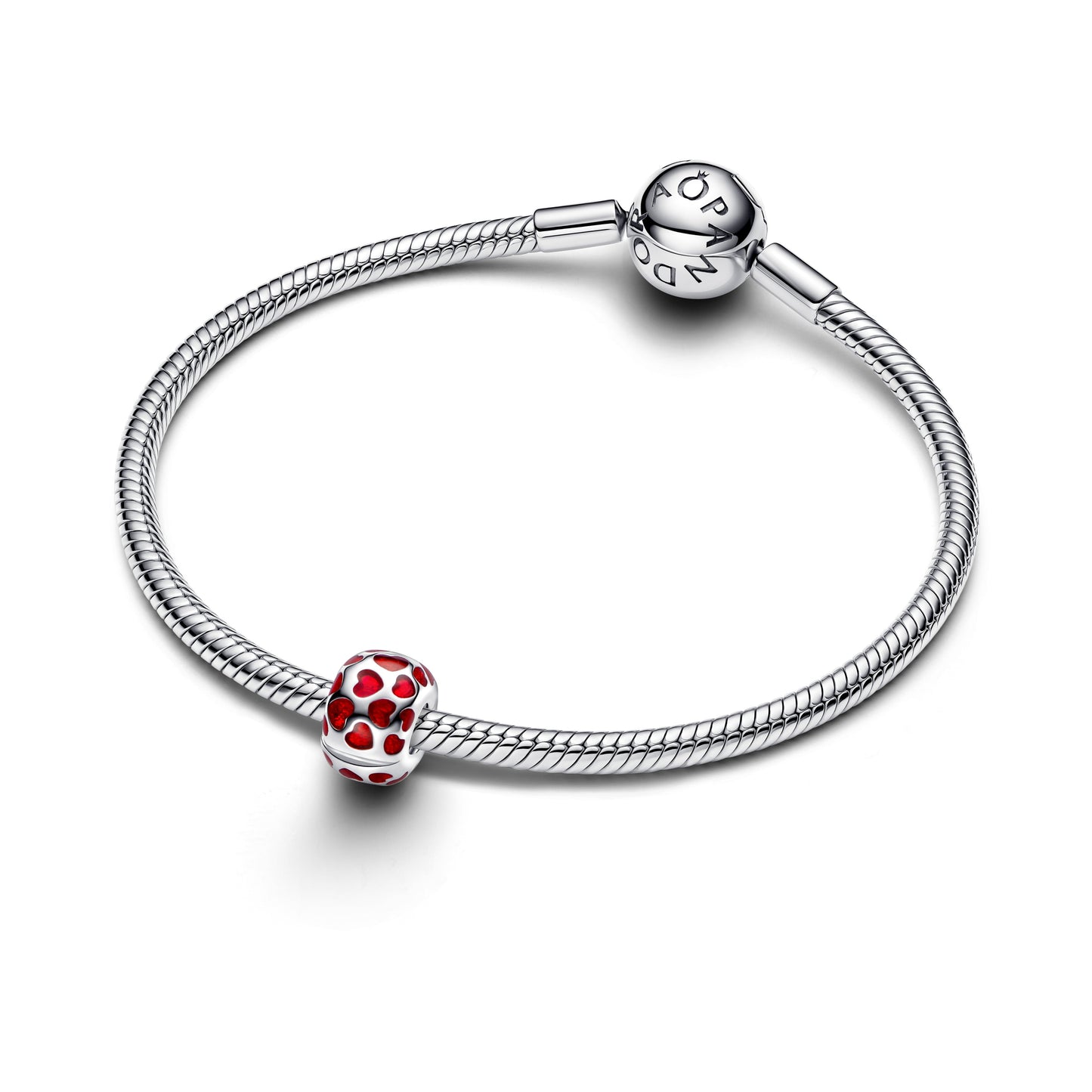 Hearts Round Clip Charm Premium Fashion Jewelry Gift Collection