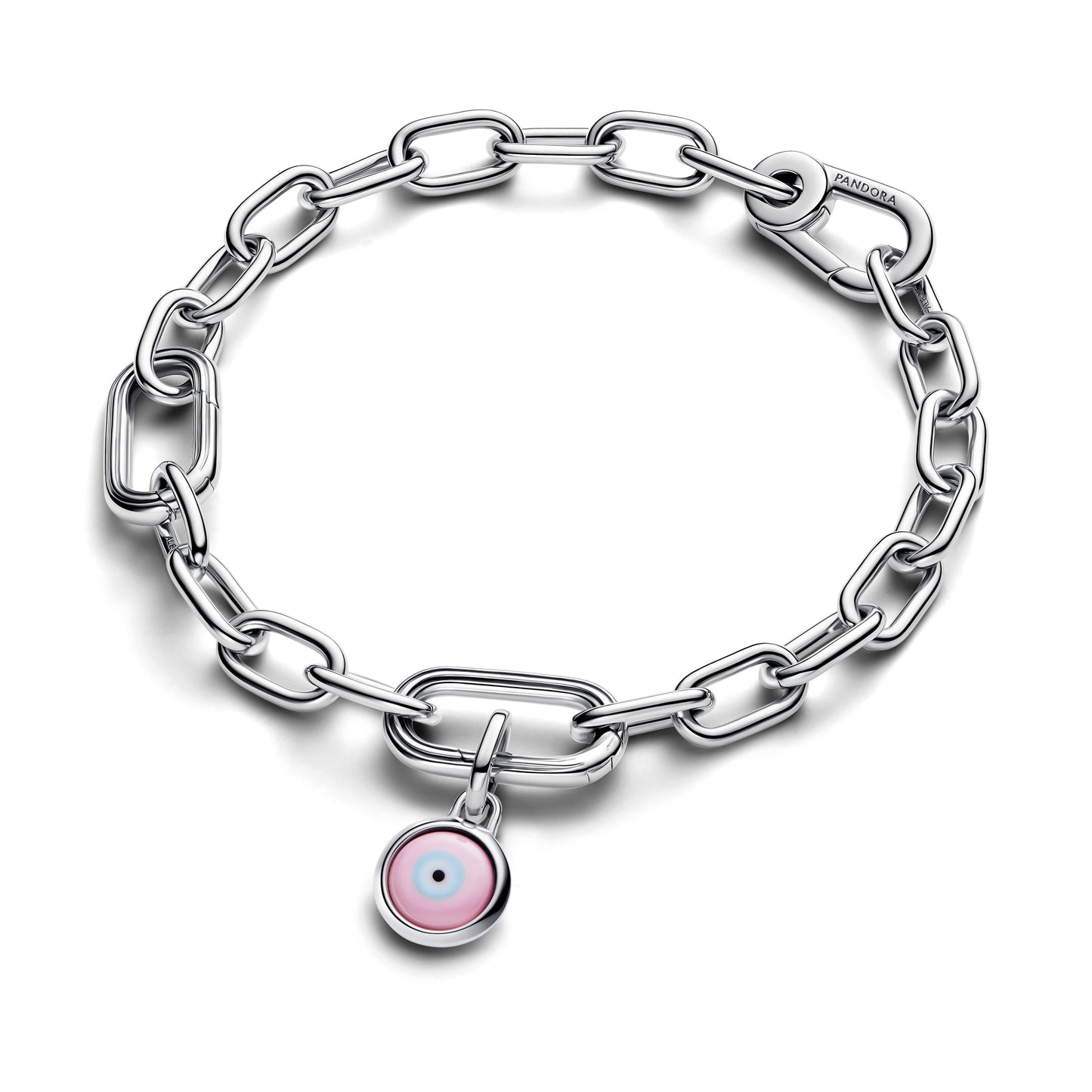 Engravable Evil Eye Murano Glass Mini Dangle Charm Premium Fashion Jewelry Gift Collection