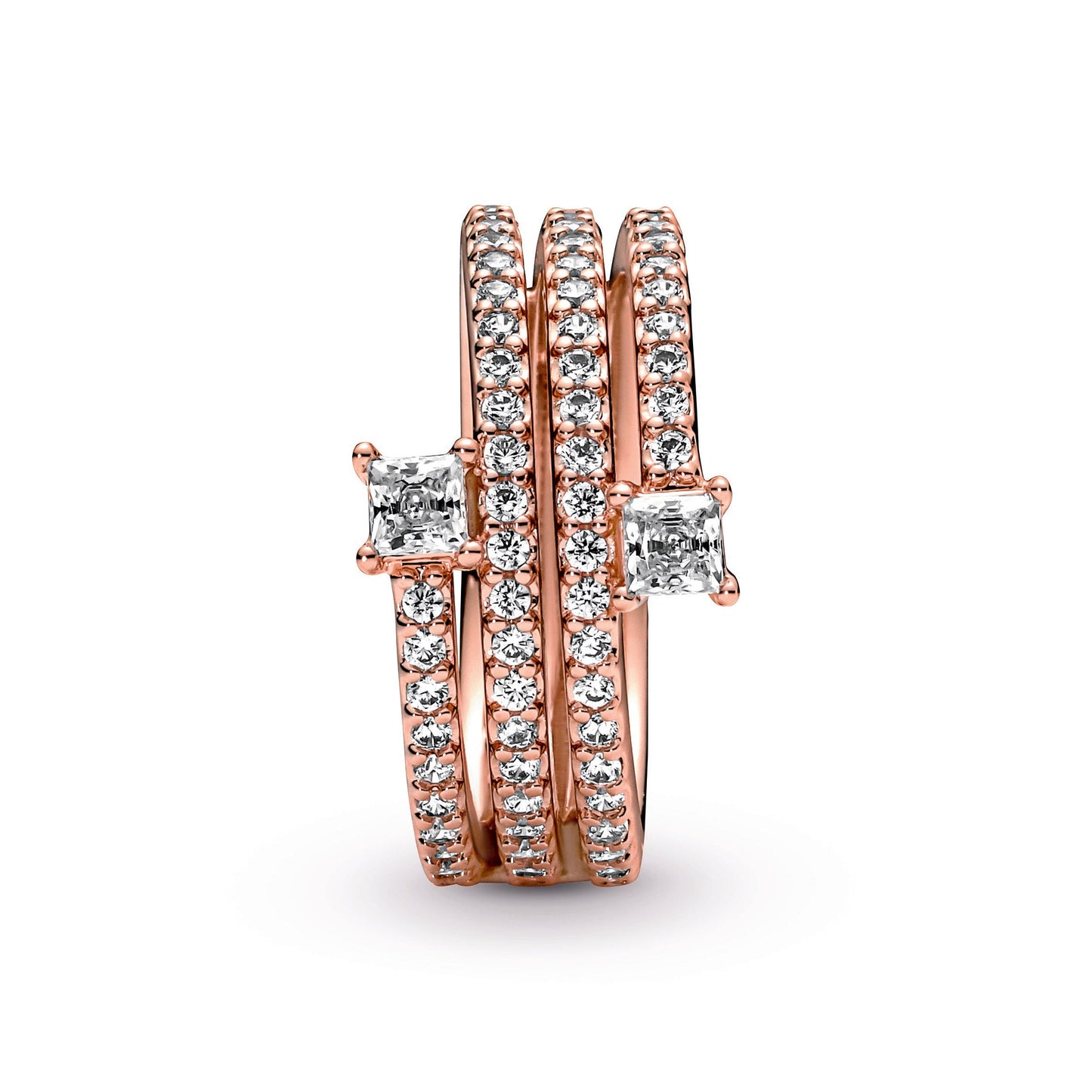 Triple Spiral Ring Popular Style Premium Collection