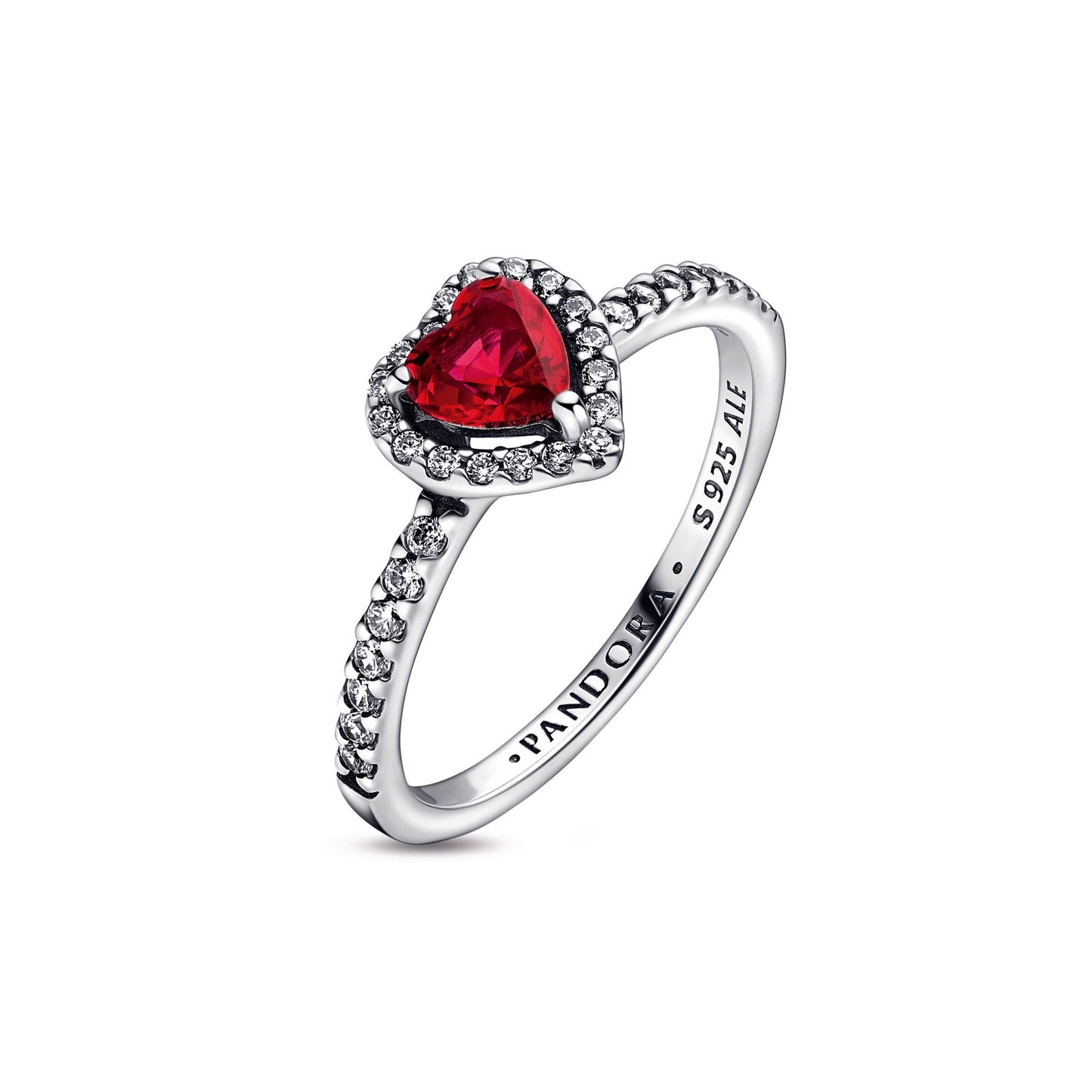 Elevated Red Heart Ring Popular Style Premium Collection