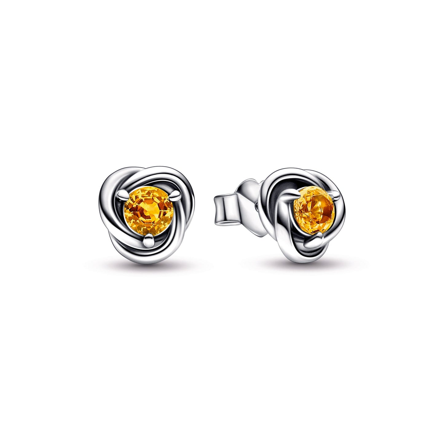 Honey Eternity Circle Stud Earrings Popular Style Premium Collection