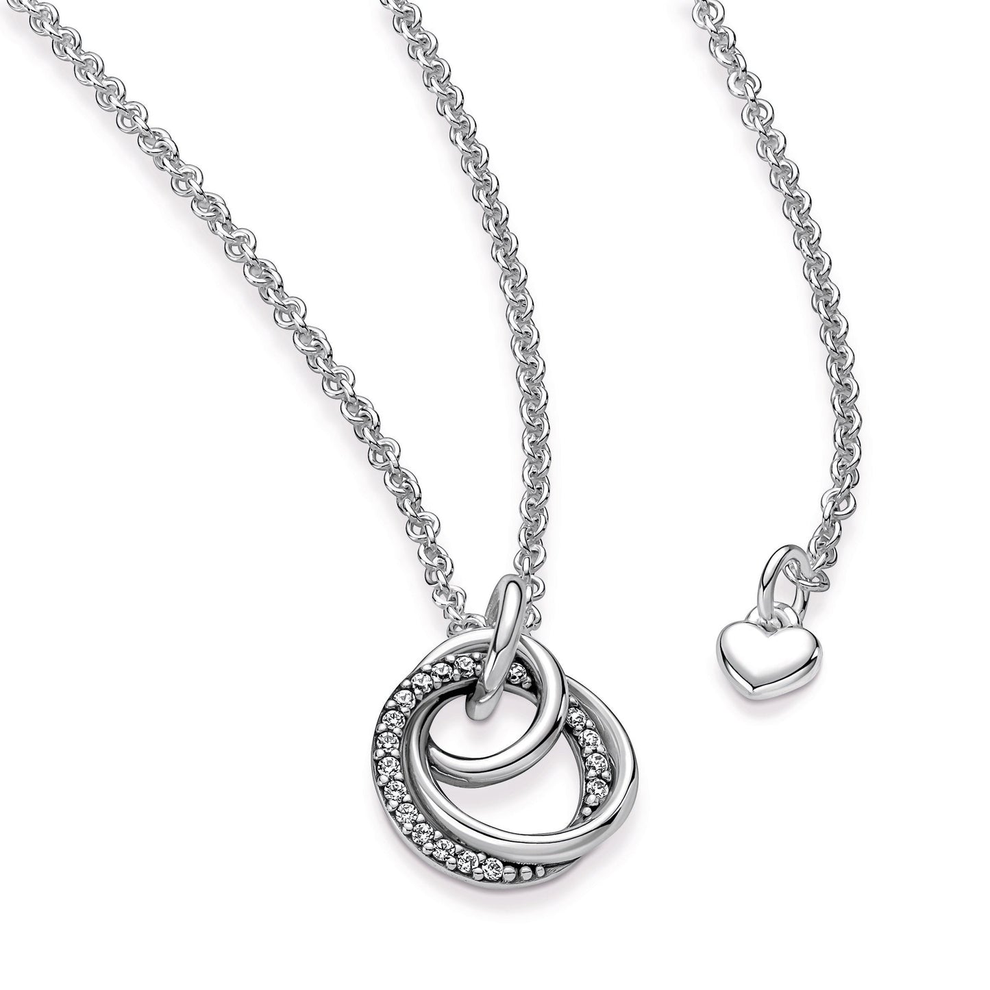 Family Always Encircled Pendant Necklace Premium Fashion Jewelry Gift Collection