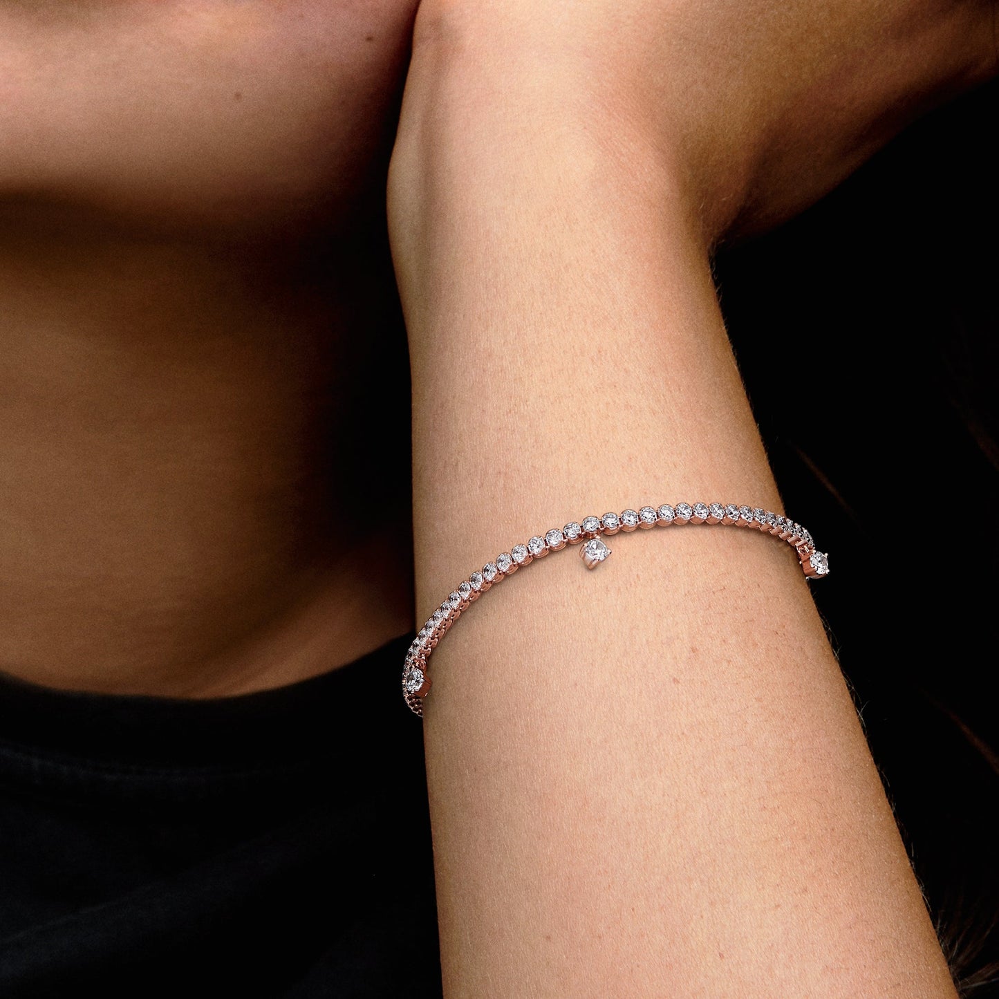 Sparkling Drops Tennis Bracelet Premium Fashion Jewelry Gift Collection