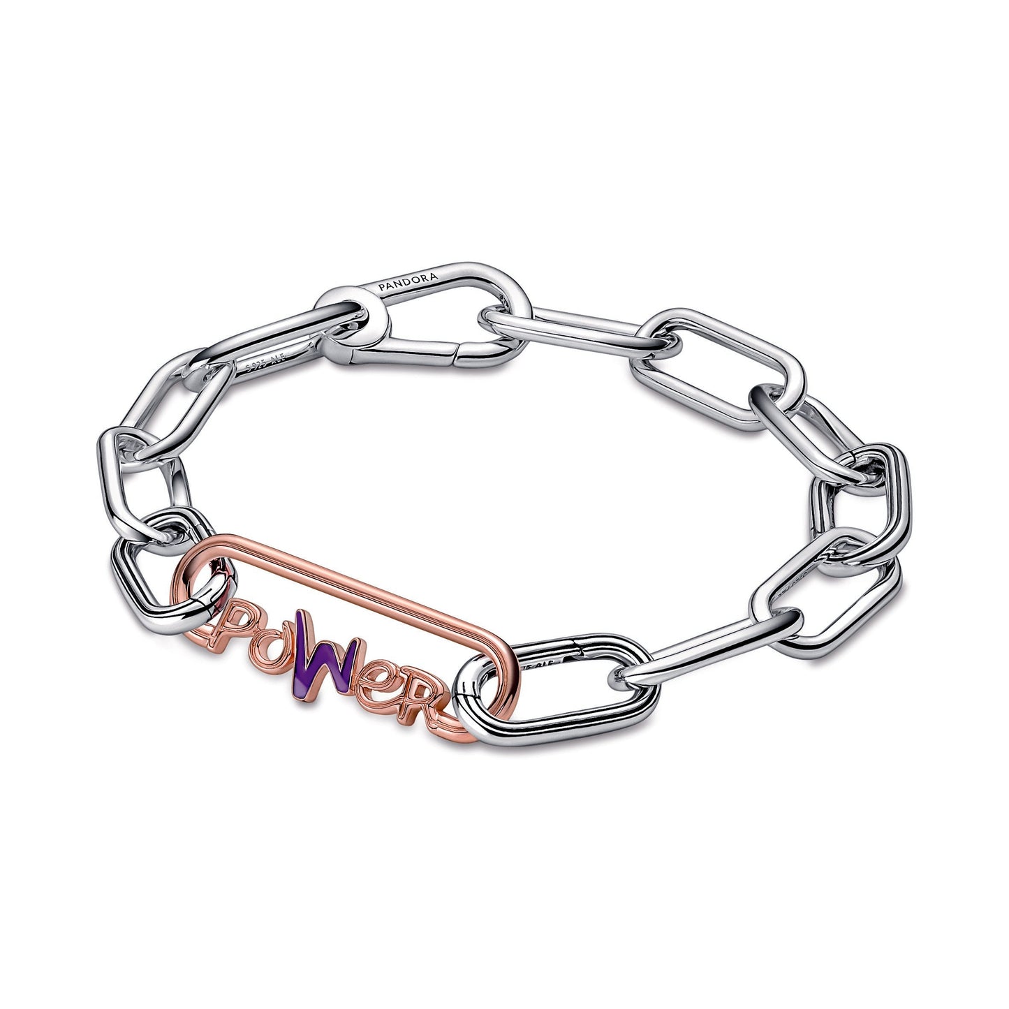Pandora ME Styling Power Word Link Premium Fashion Jewelry Gift Collection