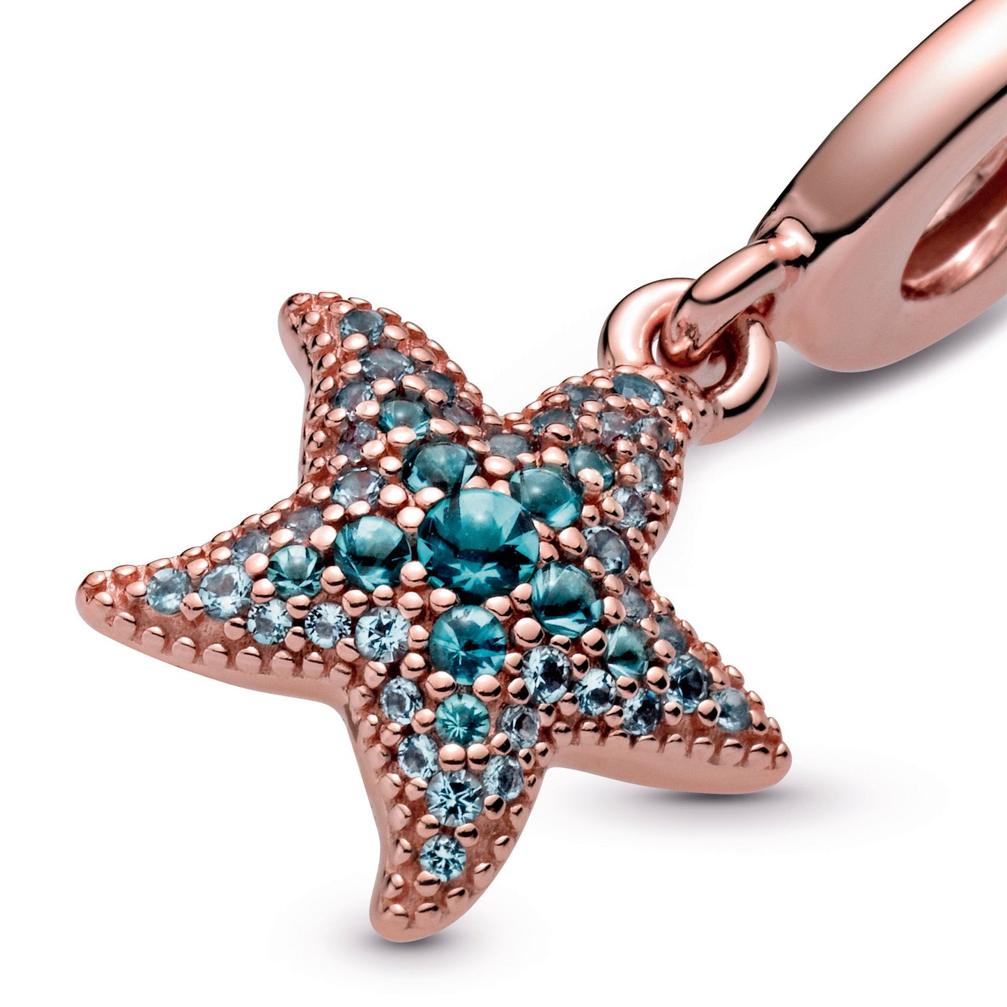Sparkling Starfish Dangle Charm Premium Fashion Jewelry Gift Collection