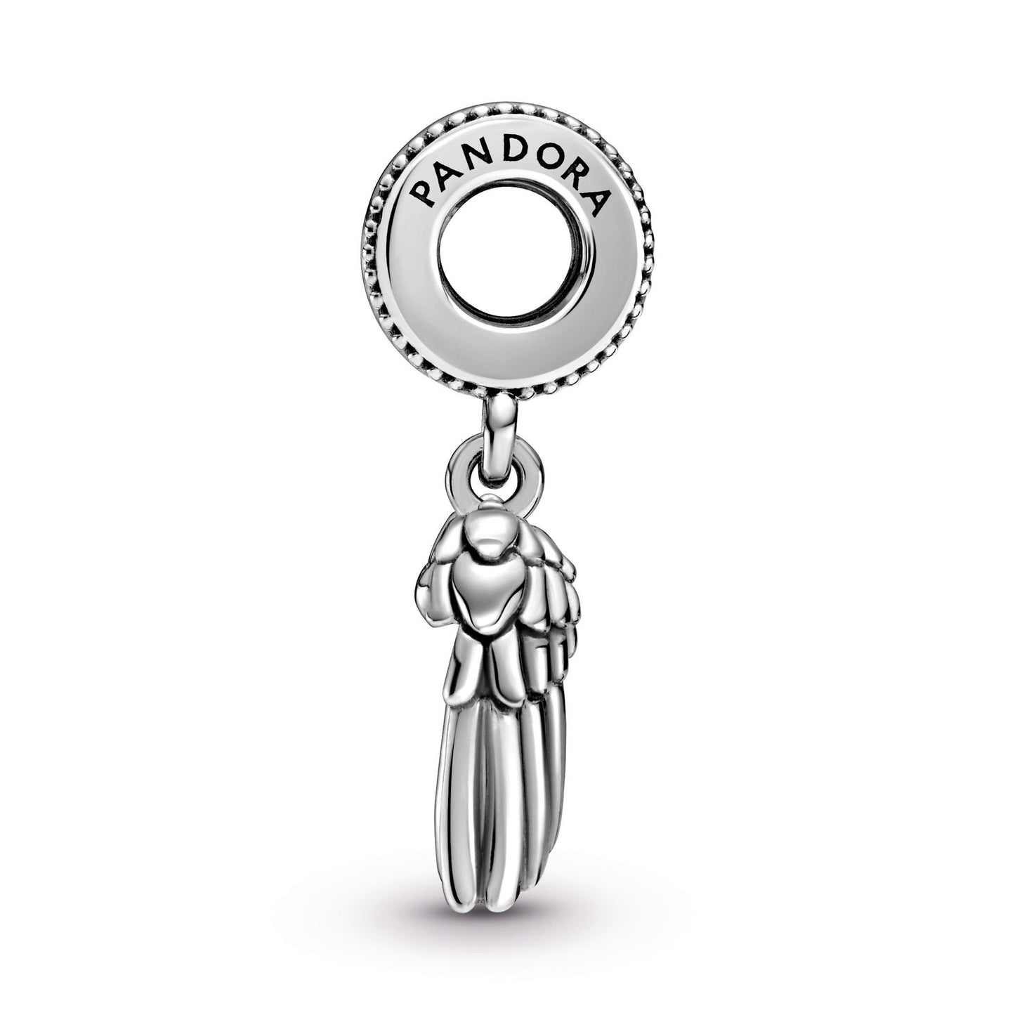 Pandora Club 2021 Angel Wings & Heart Dangle Charm Premium Fashion Jewelry Gift Collection