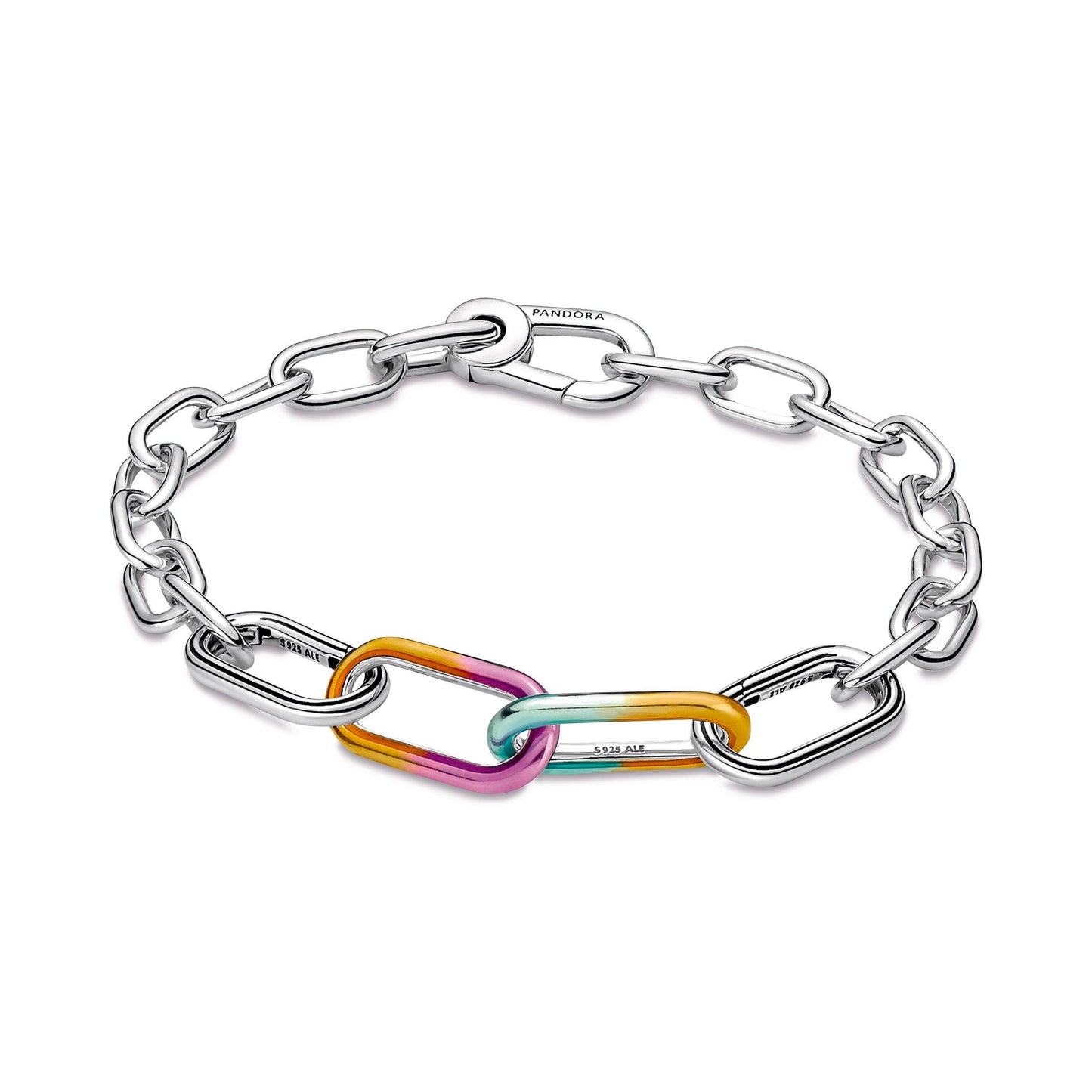 Pandora ME Styling Tie-dye Double Link Premium Fashion Jewelry Gift Collection