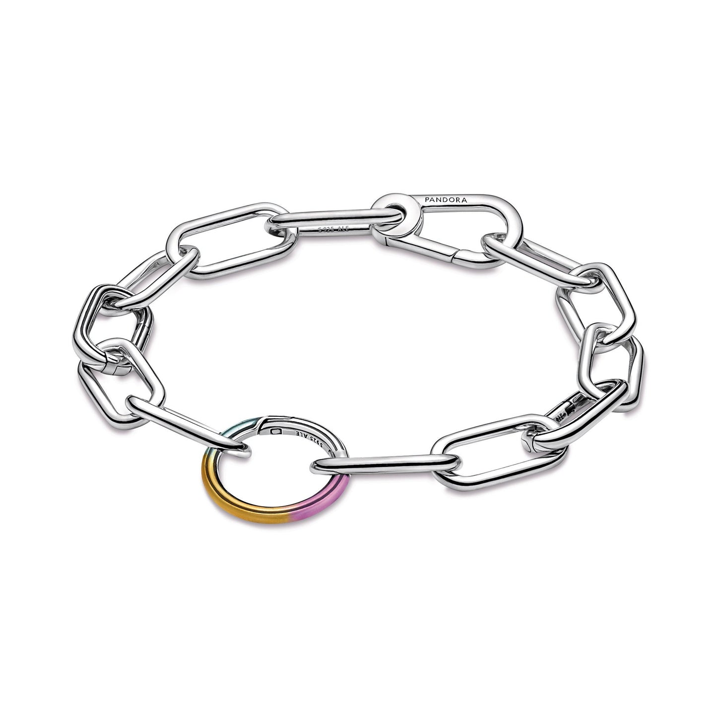 Pandora ME Tie-dye Styling Round Connector Premium Fashion Jewelry Gift Collection