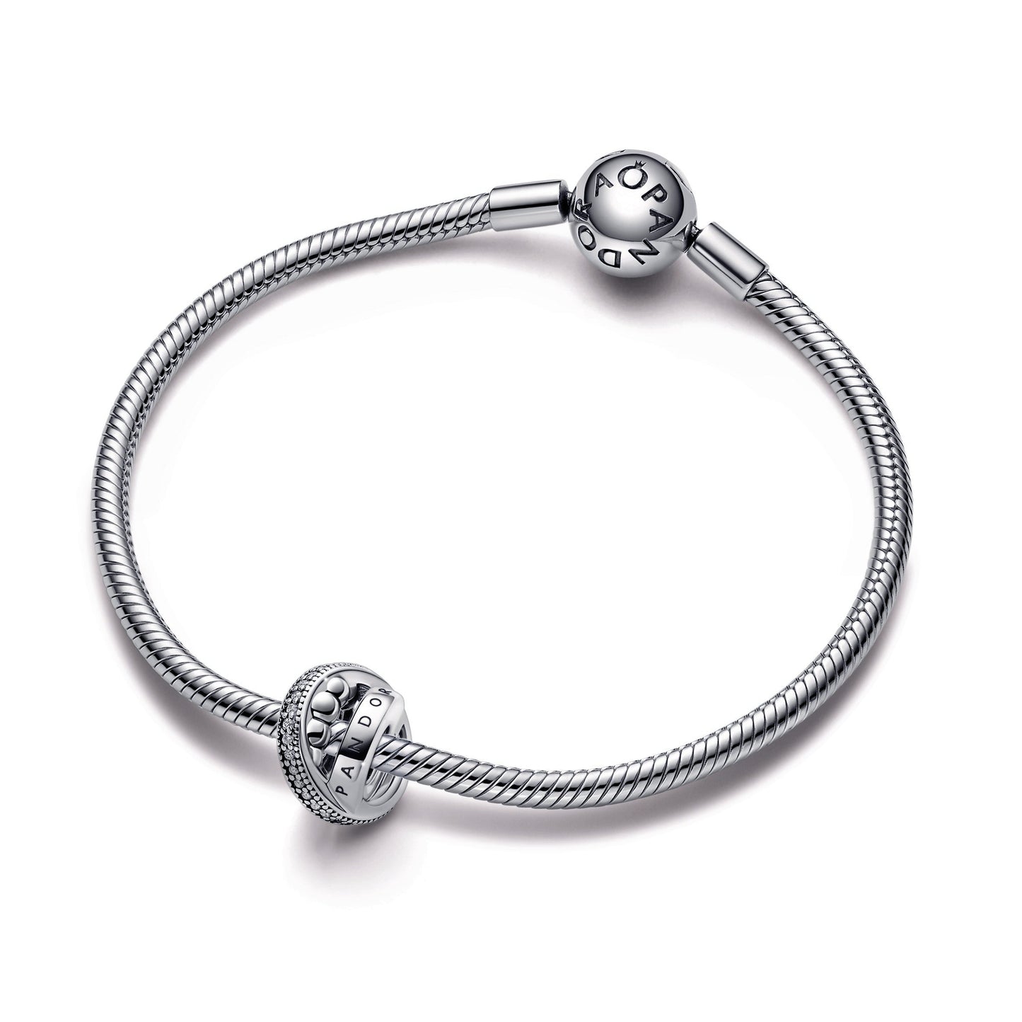 Pandora Logo, Pavé & Beads Charm Premium Fashion Jewelry Gift Collection