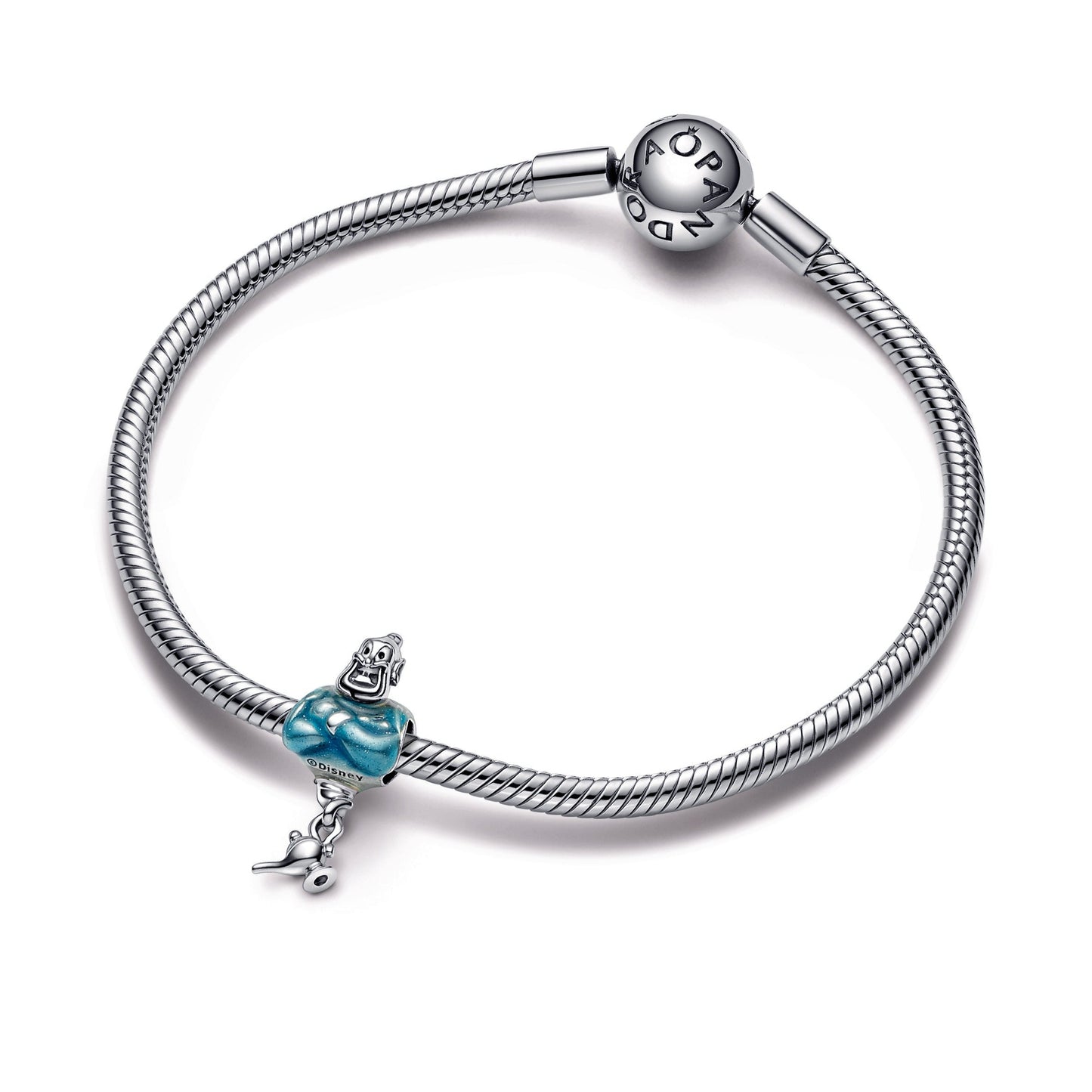 Disney Aladdin Genie & Lamp Charm Premium Fashion Jewelry Gift Collection