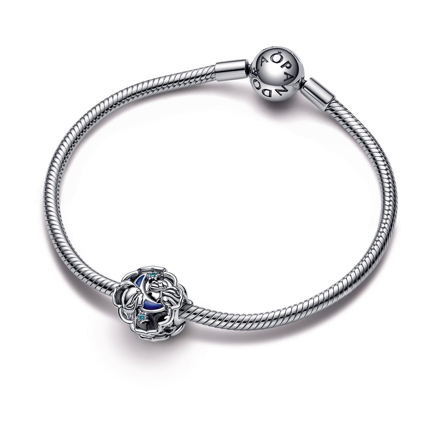 Disney Aladdin, Princess Jasmine & Genie Glow-in-the-dark Charm Premium Fashion Jewelry Gift Collection