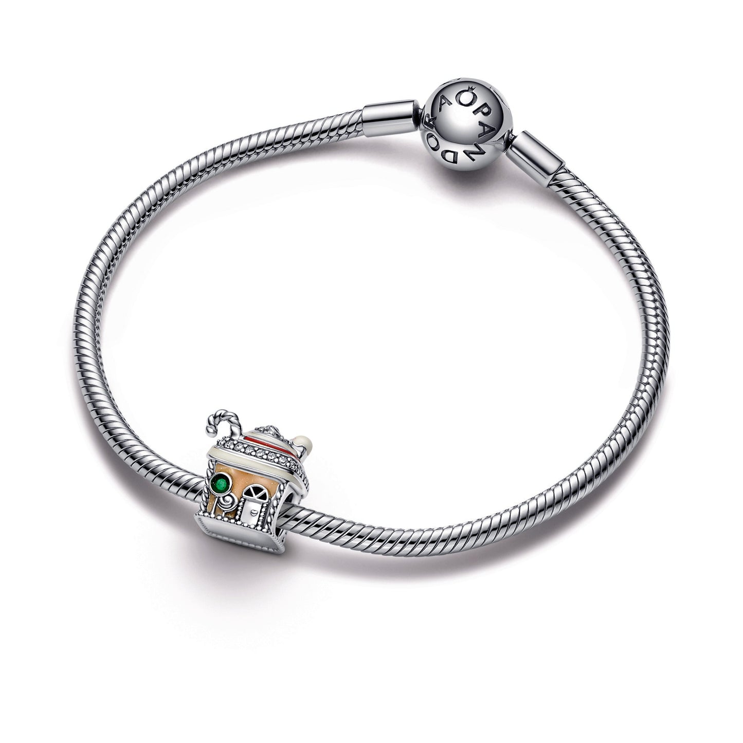 Festive Gingerbread House Charm Premium Fashion Jewelry Gift Collection