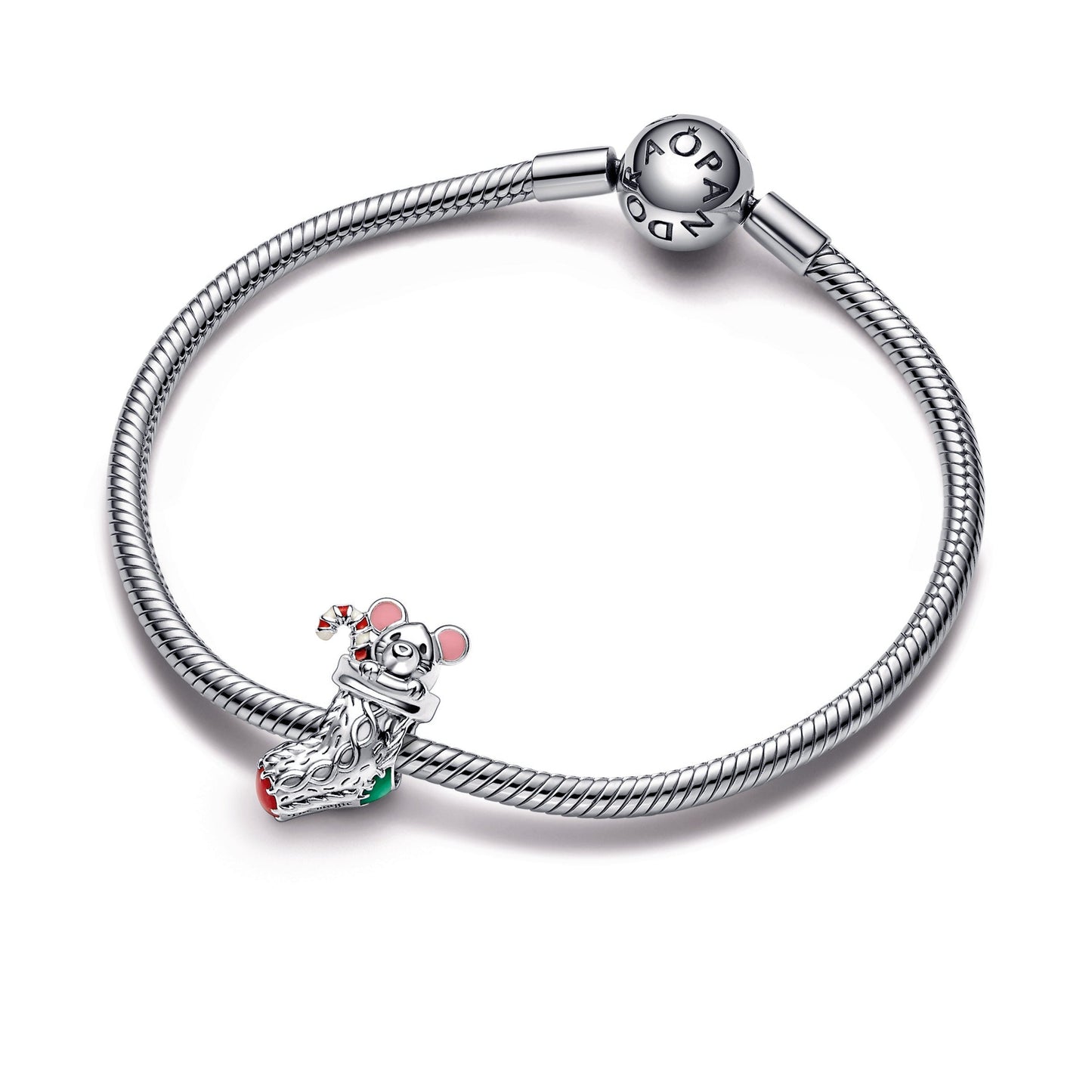 Festive Mouse & Stocking Charm Premium Fashion Jewelry Gift Collection