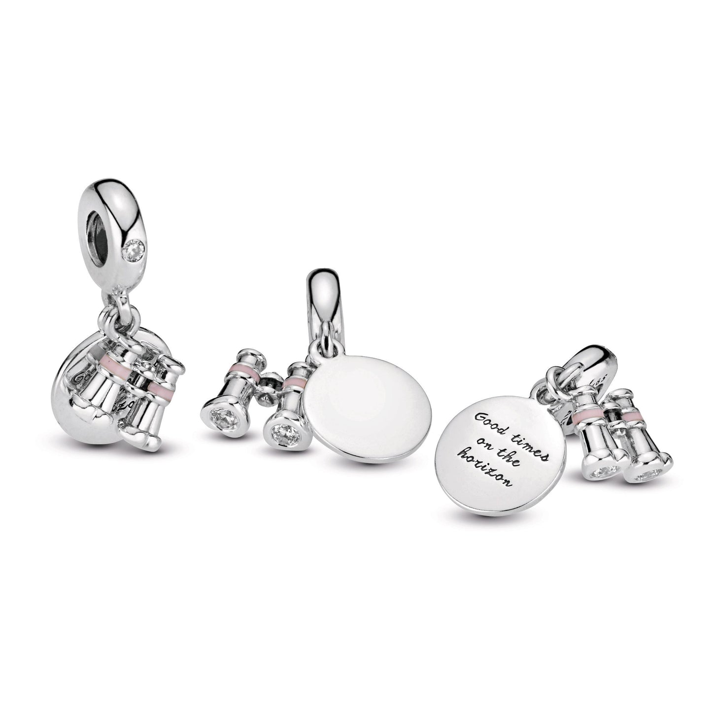 Binoculars Dangle Charm Premium Fashion Jewelry Gift Collection