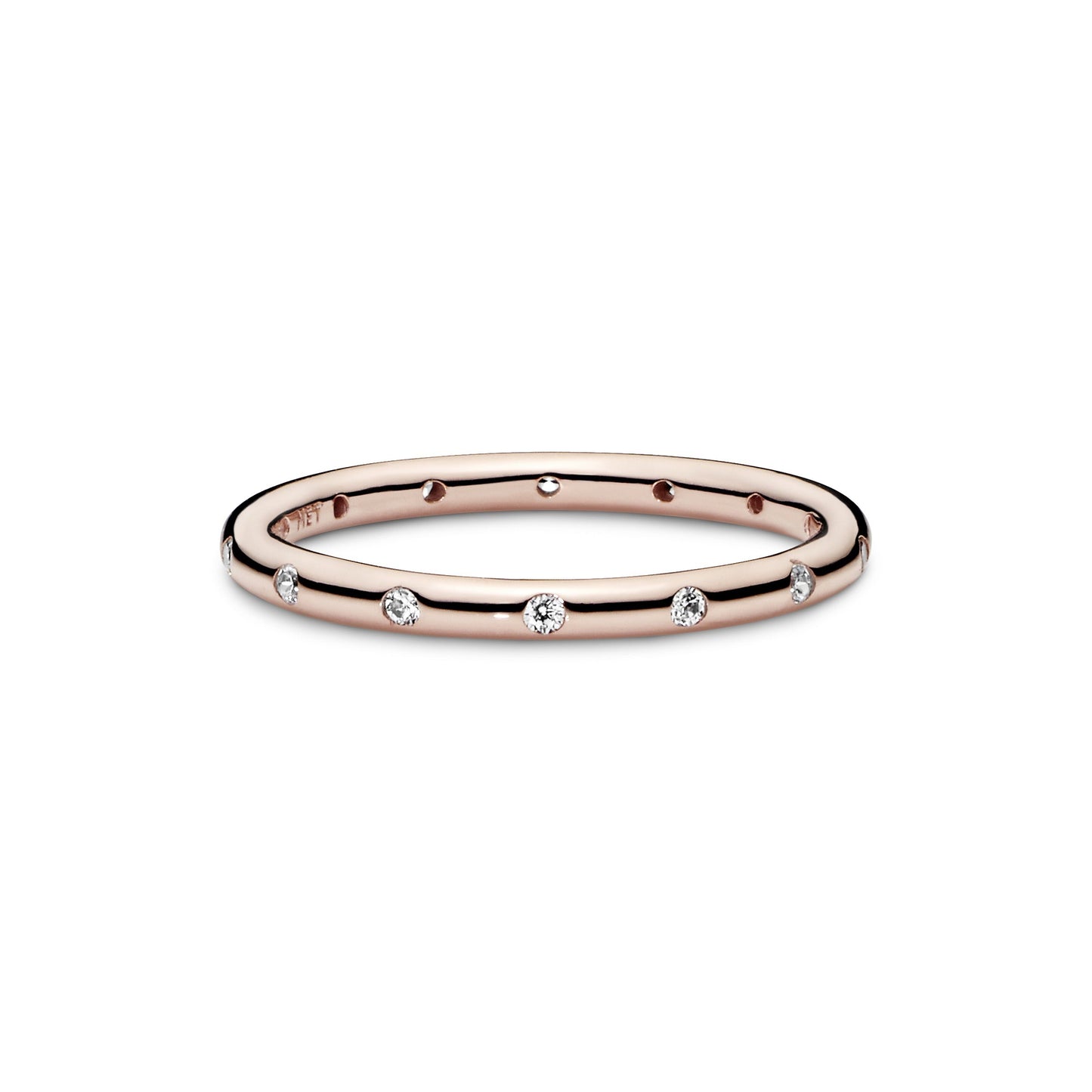 Simple Sparkling Band Ring Popular Style Premium Collection