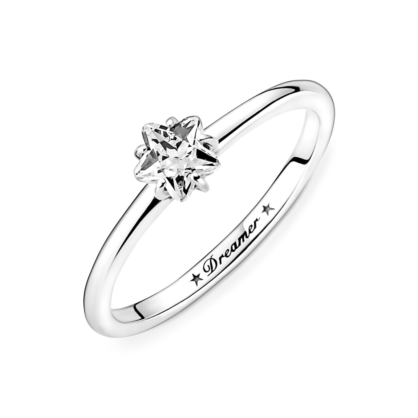 Celestial Sparkling Star Solitaire Ring Popular Style Premium Collection
