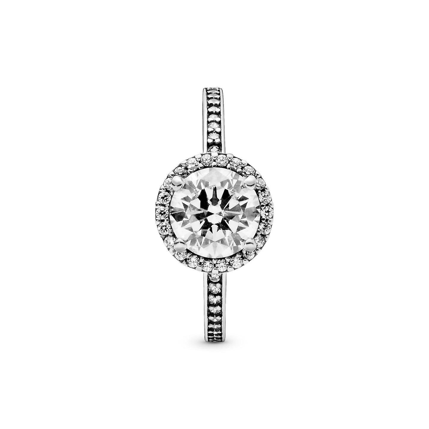 Round Sparkle Halo Ring Popular Style Premium Collection