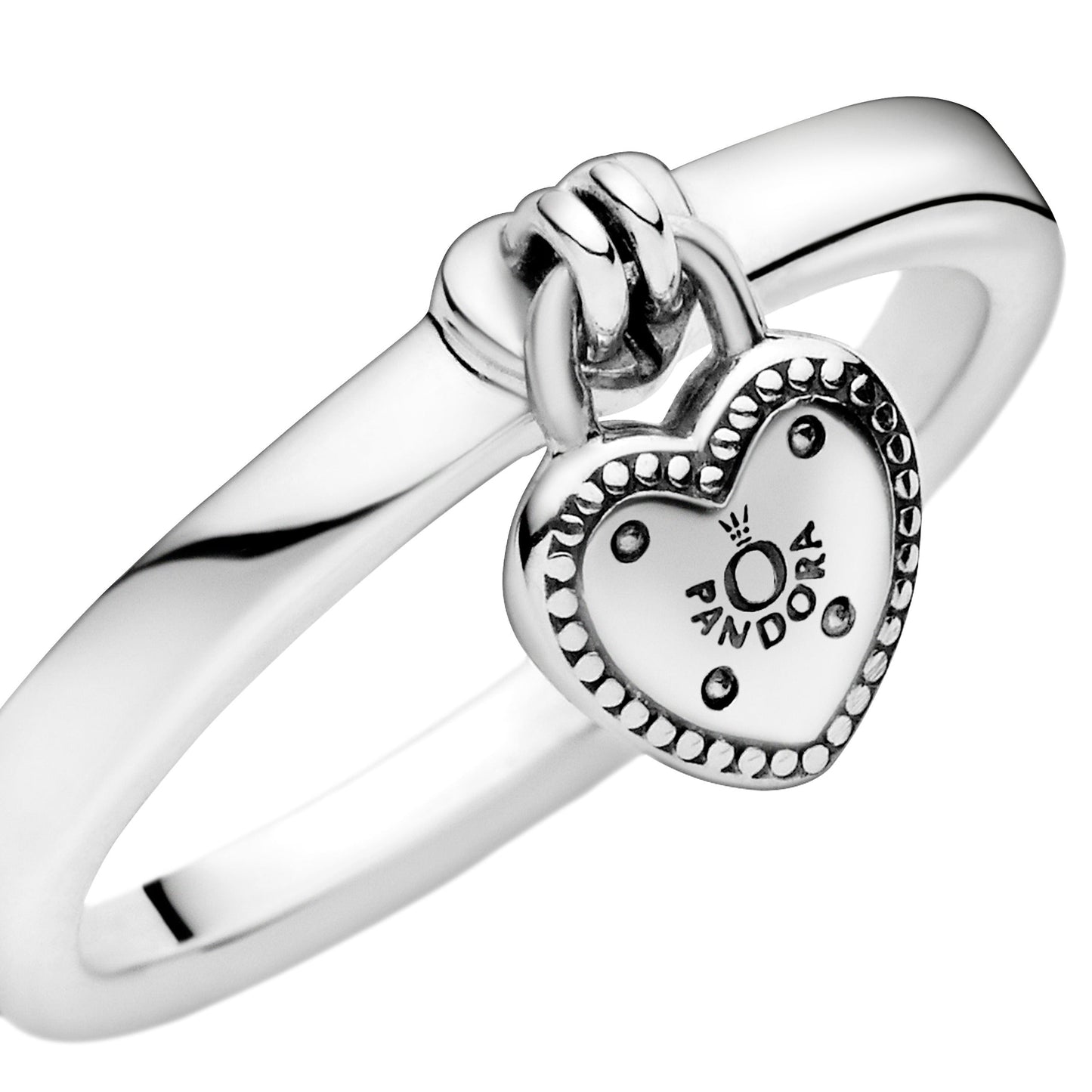 Heart-Shaped Padlock Ring Popular Style Premium Collection