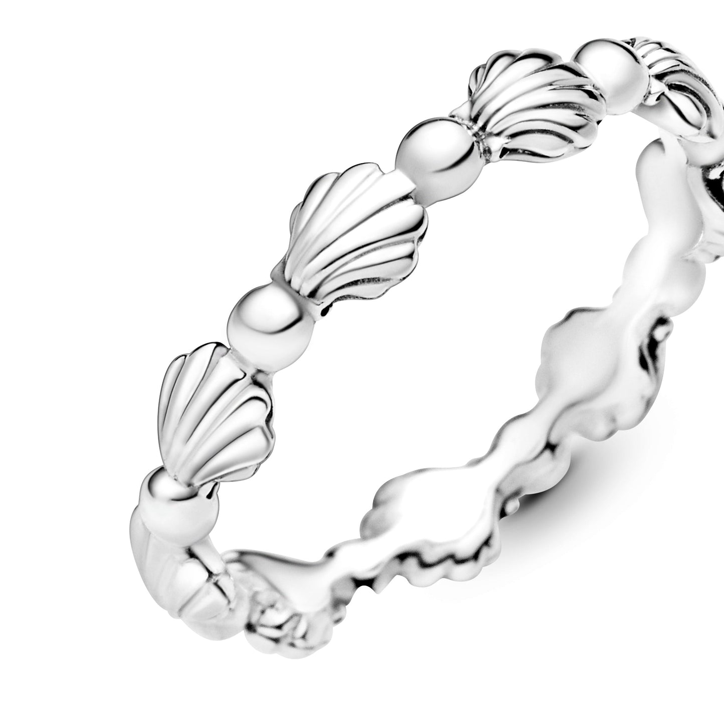 Beaded Seashell Band Ring Popular Style Premium Collection