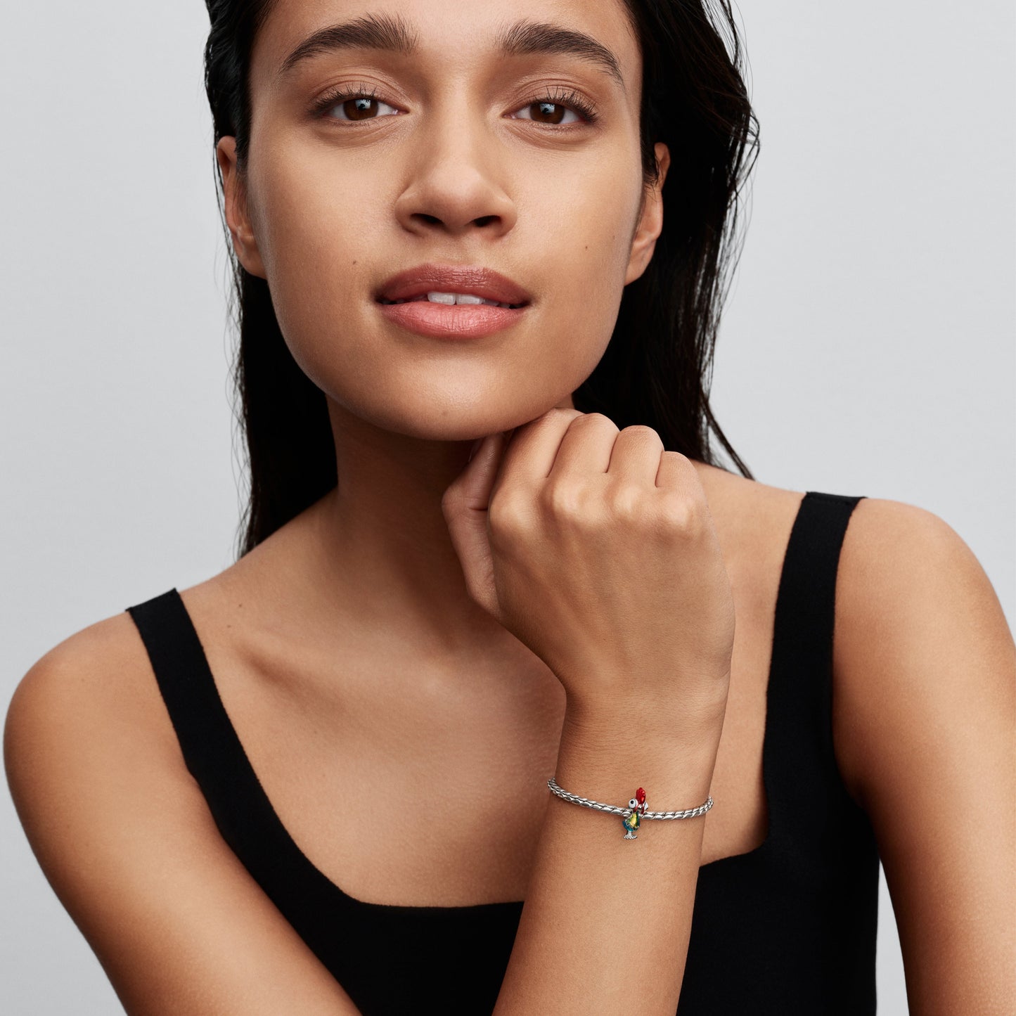 Disney Heihei Charm Premium Fashion Jewelry Gift Collection
