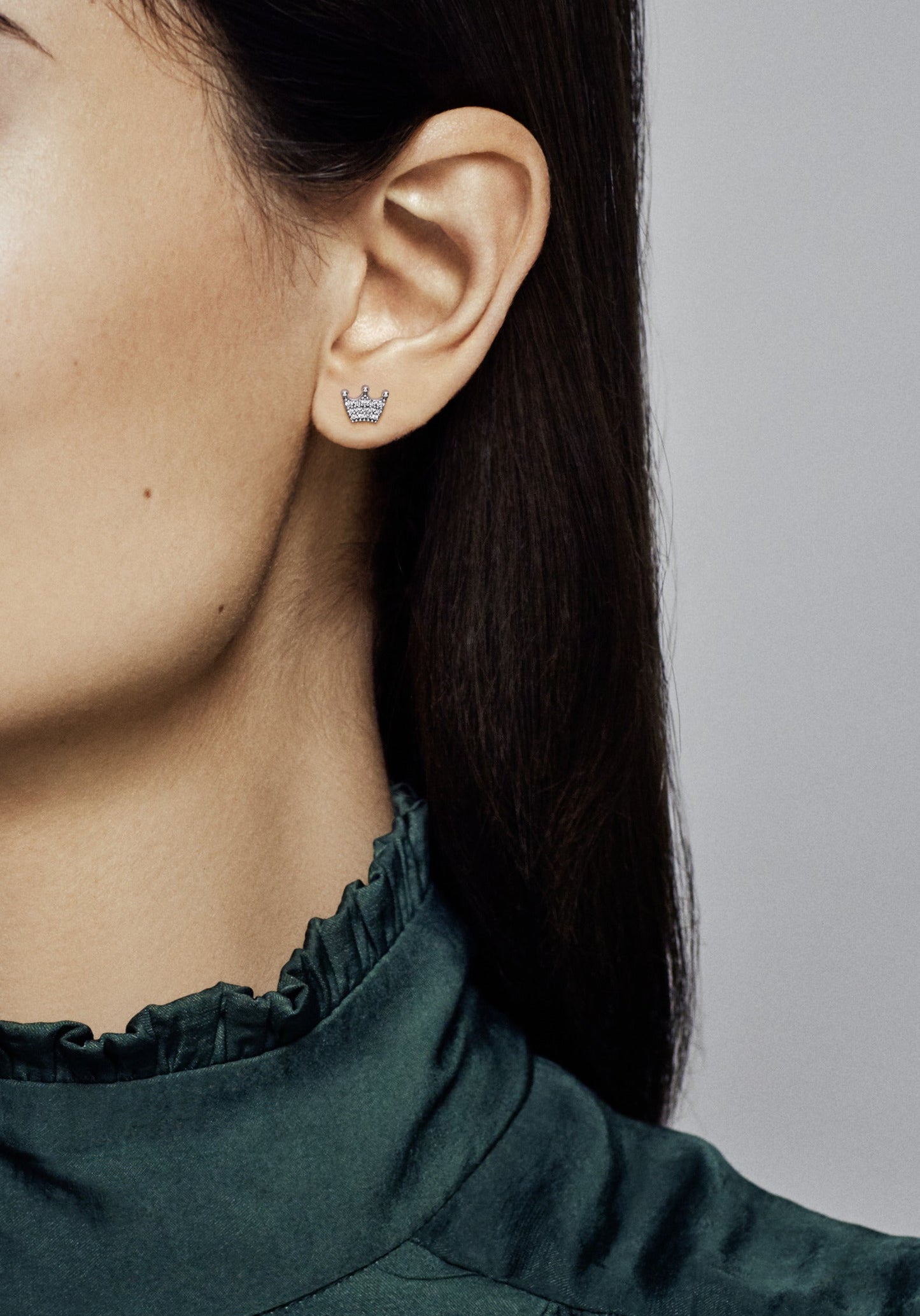 Crown Stud Earrings Popular Style Premium Collection