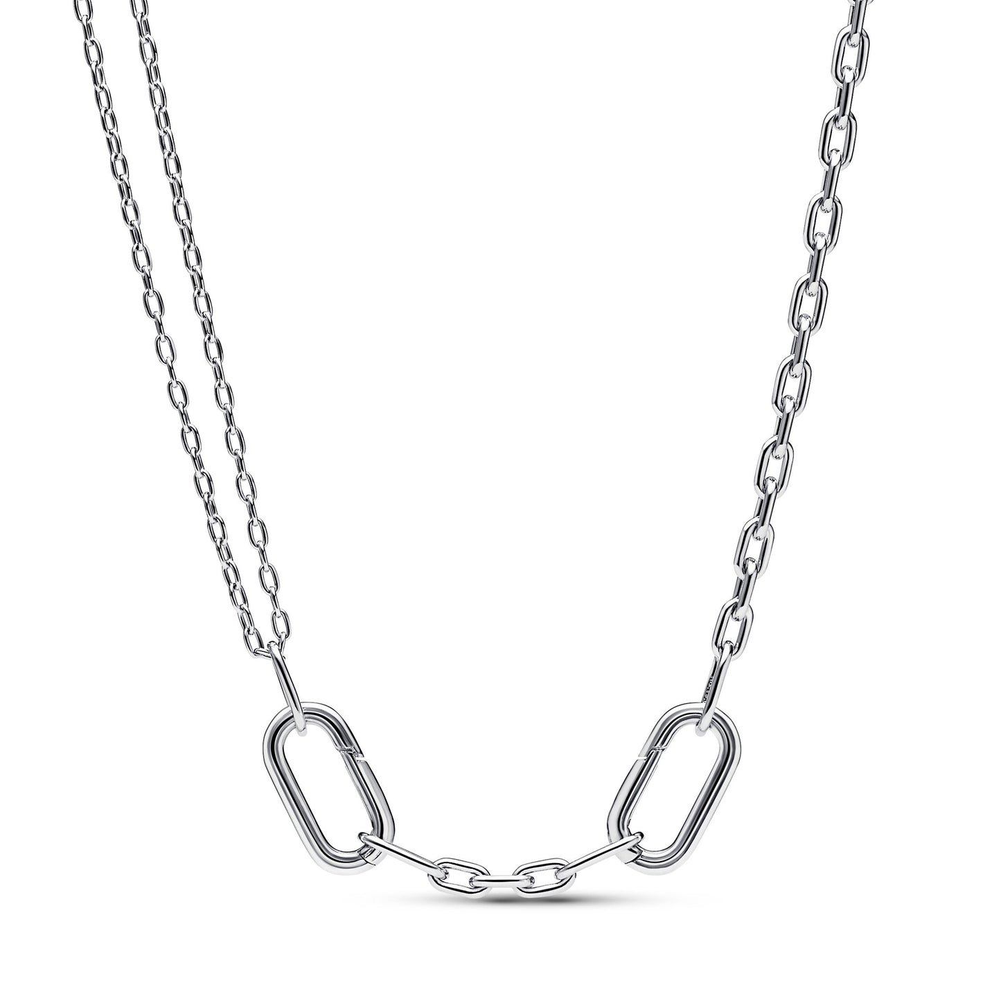 Pandora ME Double Link Chain Necklace Premium Fashion Jewelry Gift Collection
