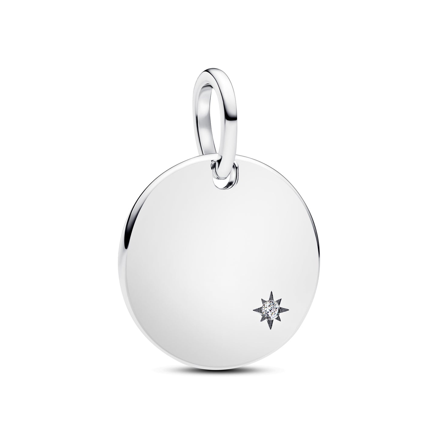 Engravable Lab-Grown Diamond Tag Pendant Premium Fashion Jewelry Gift Collection