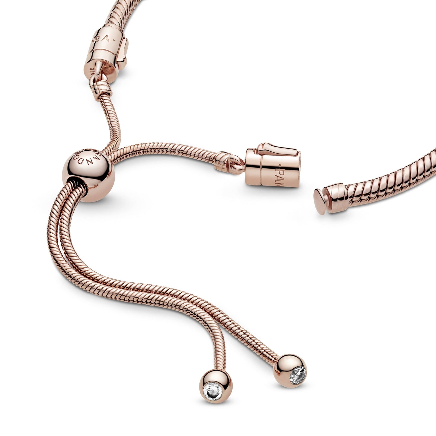 Pandora Moments Snake Chain Slider Bracelet Premium Fashion Jewelry Gift Collection