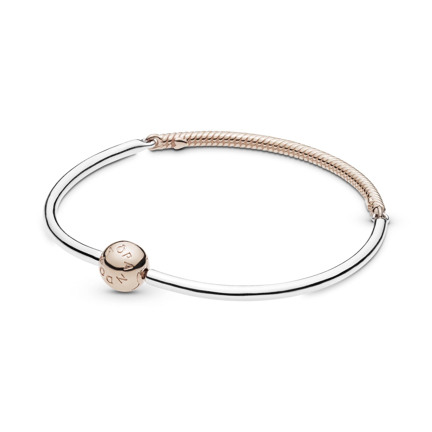 Pandora Moments Three-Link Bangle Premium Fashion Jewelry Gift Collection