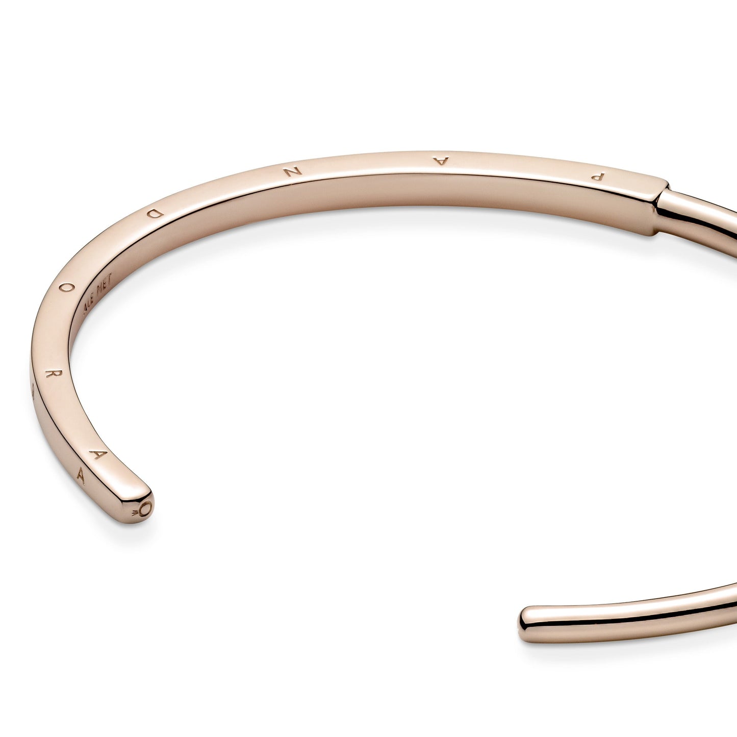 Pandora Signature I-D (Open) bangle Premium Fashion Jewelry Gift Collection
