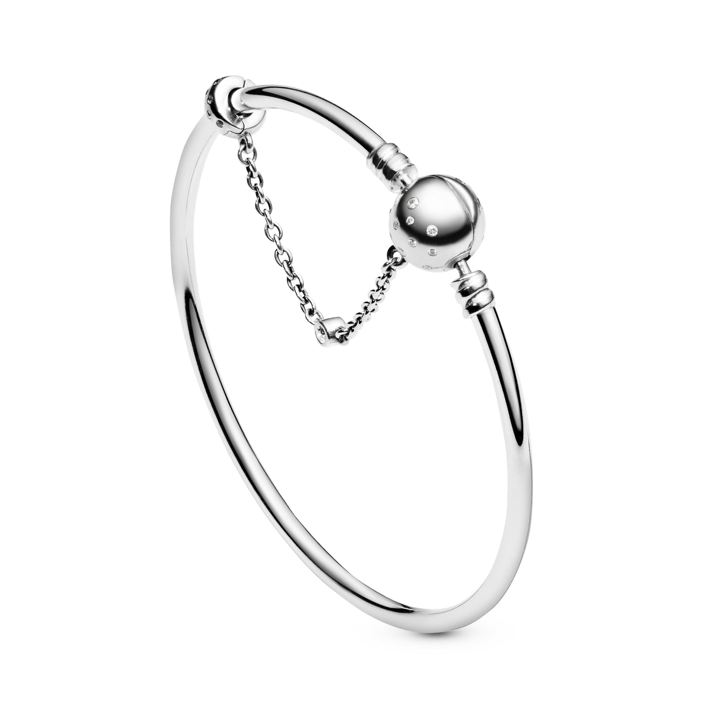 Pandora Moments Chain Clasp One In a Million Bangle Premium Fashion Jewelry Gift Collection