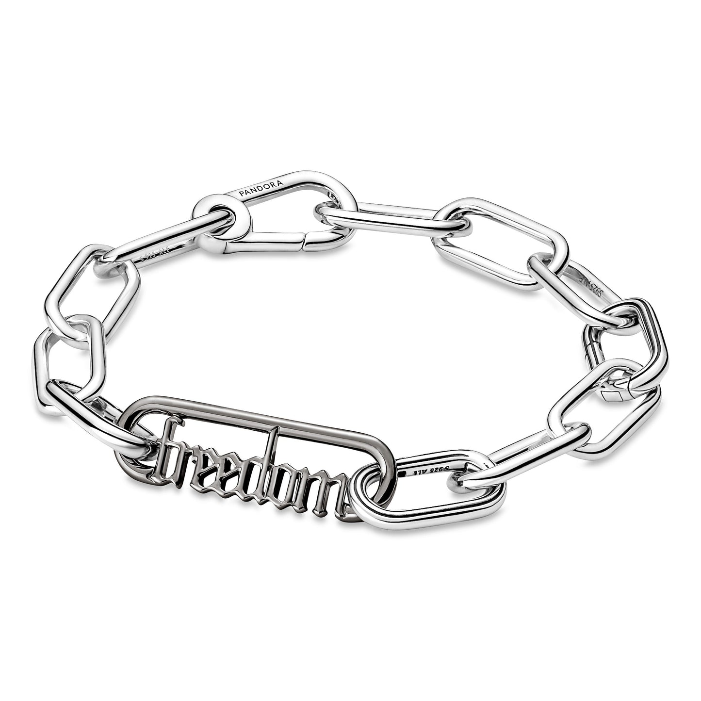 Pandora ME Styling Freedom Word Link Premium Fashion Jewelry Gift Collection