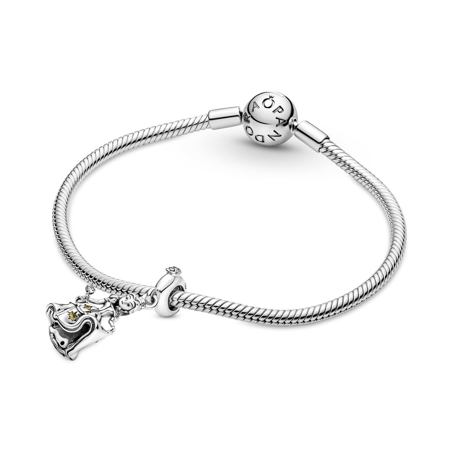 Disney Beauty and the Beast Dancing Belle Dangle Charm Premium Fashion Jewelry Gift Collection