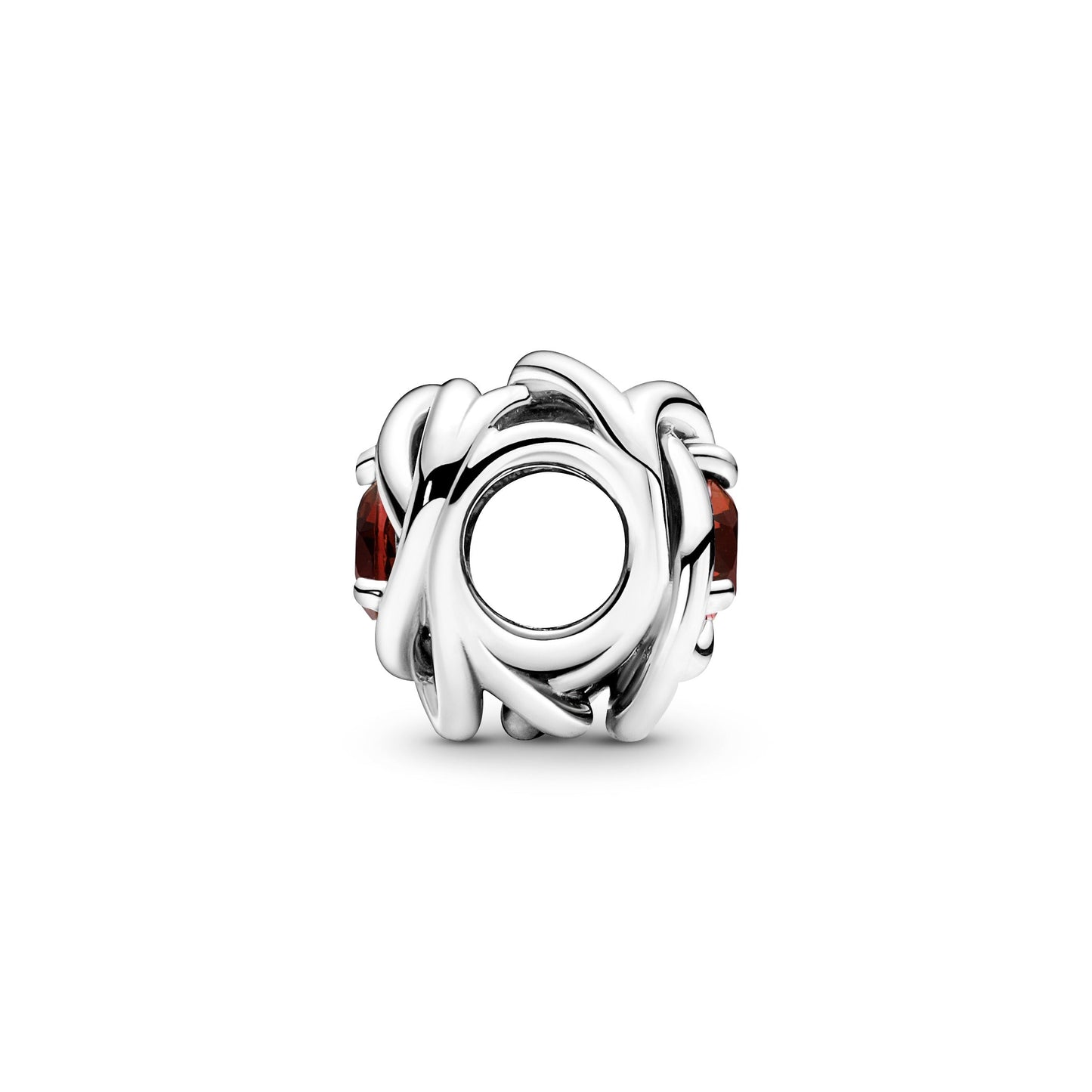 Red Eternity Circle Charm Premium Fashion Jewelry Gift Collection