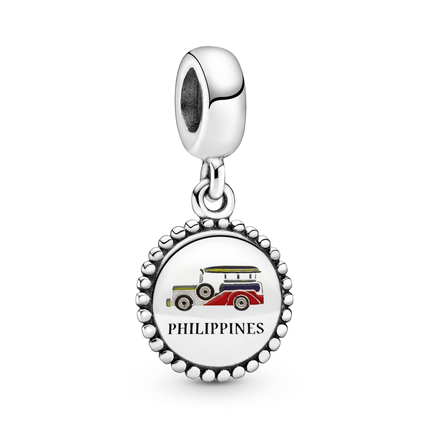 Philippine Jeepney, Country-Exclusive Charm Premium Fashion Jewelry Gift Collection