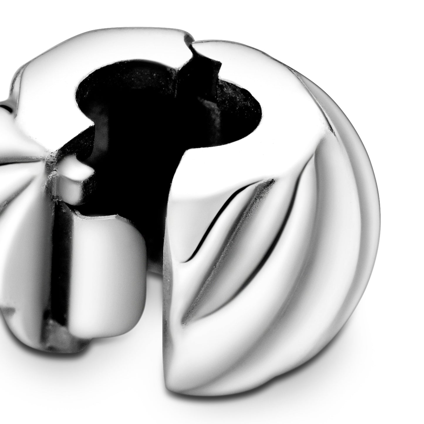 Polished Feathered Clip Charm Premium Fashion Jewelry Gift Collection