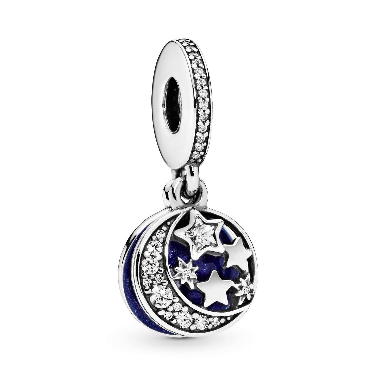 Moon & Blue Sky Dangle Charm Premium Fashion Jewelry Gift Collection