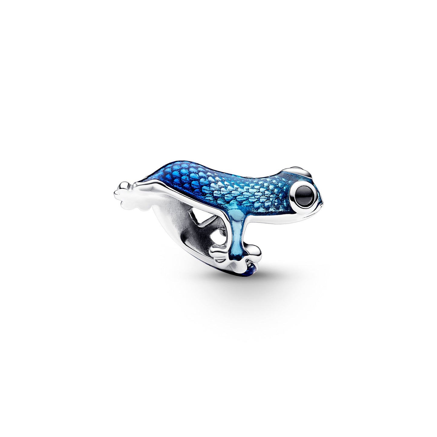 Metallic Blue Gecko Charm Premium Fashion Jewelry Gift Collection