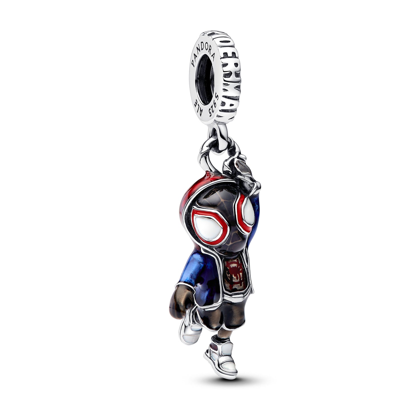 Marvel's Spider-Man Miles Morales Dangle Charm Premium Fashion Jewelry Gift Collection